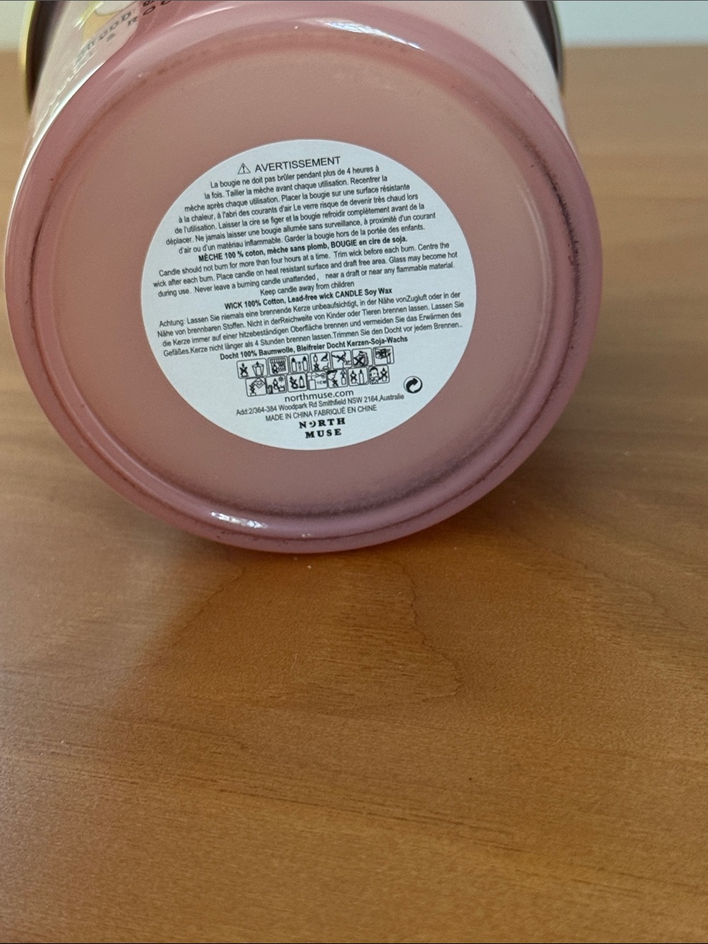 North Muse Esoteric Crystal and Rock Infused Candle - Picture 4 of 5